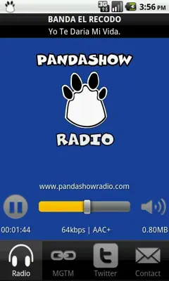 Panda Show Radio android App screenshot 4